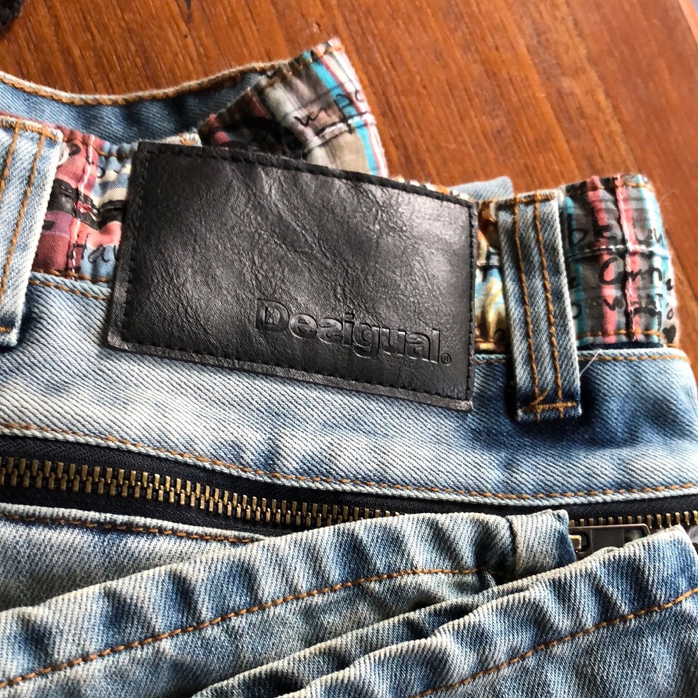 Desigual Blue Jeans Classic Denim Style for men